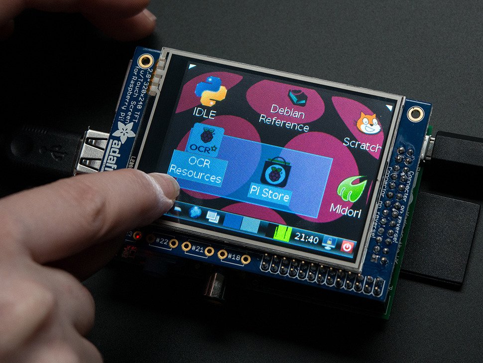 Raspberry Pi Screen from Adafruit